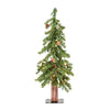 Vickerman A807221LED 2' Alpine Artificial Christmas Tree Warm White Dura-lit LED Lights