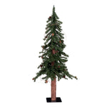 Vickerman A807230 3' Alpine Artificial Christmas Tree Unlit