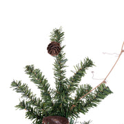 Vickerman A807230 3' Alpine Artificial Christmas Tree Unlit