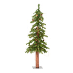 Vickerman A807231LED 3' Alpine Artificial Christmas Tree Warm White Dura-lit LED Lights