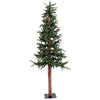 Vickerman A807250 5' Alpine Artificial Christmas Tree Unlit