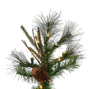 Vickerman A807561 6' Ashland Artificial Christmas Tree Clear Dura-lit Incandescent Lights