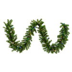 Vickerman A808811LED 9' Douglas Fir Artificial Christmas Garland Multi-Colored LED Lights