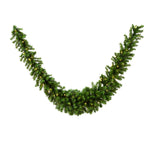 Vickerman A808819LED 9' Douglas Fir Artificial Christmas Swag Garland Warm White LED Lights