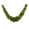 Vickerman A808819 9' Douglas Fir Artificial Christmas Swag Garland Clear Dura-lit Incandescent Mini Lights