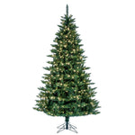 7.5' x 55" Camdon Fir Artificial Christmas Tree with Warm White Dura-lit LED
