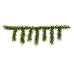 Vickerman A861160 9' Camdon Fir Icicle Artificial Christmas Garland Unlit