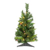 24" Imperial Pine Artificial Christmas Tree Multi-colored Dura-lit Lights