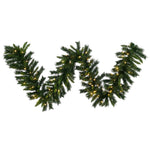 Vickerman A877216LED 50' Imperial Pine Artificial Christmas Garland Warm White LED Mini Lights