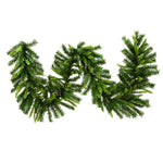 Vickerman A877214 9' Imperial Pine Artificial Christmas Garland Clear Dura-lit Incandescent Mini Lights