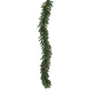 Vickerman A877218 9' Imperial Pine Artificial Christmas Garland Clear Dura-lit Incandescent Mini Lights