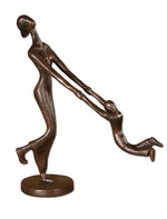 Uttermost 19445 At Play Mother & Child Sculpture