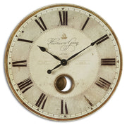 Uttermost 06033 Harrison Gray 30`` Clock