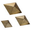 Uttermost 20007 Rhombus Champagne Accents, S/3