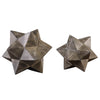 Uttermost 20109 Geometric Stars Concrete Sculpture Set/2