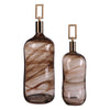 Uttermost 20126 Ginevra Glass Bottles S/2