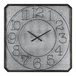 Uttermost 06436 Dominic Galvanized Metal Wall Clock