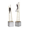 Uttermost 20682 Ladder Climb Sculpture S/2