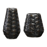 Uttermost 18802 Kapil Tortoise Shell Vases S/2