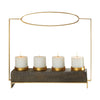 Uttermost 18894 Amrit Gold Candleholder