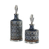 Uttermost 18886 Varuna Cobalt Blue Bottles S/2