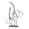 Uttermost 18944 Admiration Silver Bird Sculpture