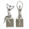 Uttermost 18581 Jaylene Silver Sculptures, S/2