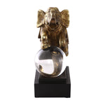 Uttermost 18580 Circus Act Gold Elephant Bookends, S/2
