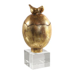 Uttermost 18631 Hatched Gold Egg Box