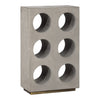 Uttermost 18652 Kye Concrete Wine Holder