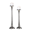 Uttermost 18994 Aliso Cast Iron Candleholders Set/2