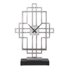 Uttermost 06455 Vanini Silver Tabletop Clock