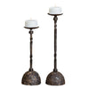 Uttermost 17106 Keegan Tall Candleholders, Set/2