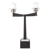 Uttermost 17567 Elizer Aged Black Candleholder