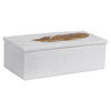 Uttermost 17724 Nephele White Stone Box