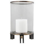 Uttermost 17755 Faraday Hurricane Candleholder