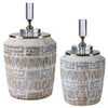 Uttermost 17740 Lenape Ceramic Bottles, S/2