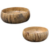 Uttermost 17727 Tamarind Wood Bowls, S/2