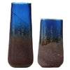 Uttermost 17844 Capri Cobalt Blue Glass Vases, Set of 2