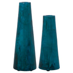 Uttermost 17947 Mambo Blue Vases, Set of 2