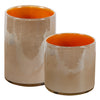 Uttermost 17976 Tangelo Beige Orange Vases, Set of 2