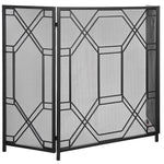 17982 Rosen Geometric Fireplace Screen