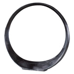 Uttermost 17980 Orbits Black Nickel Large Ring Sculpture