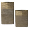 Uttermost 17967 Riaan Ribbed Vases, Set of 2