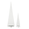 Uttermost 18006 Great Pyramids Sculpture In White, Set of 2