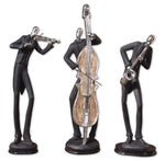 Uttermost 19061 Musicians Decorative Figurines, Set/3