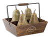 Uttermost 19170 Decorative Pears In Basket Set/5