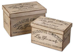 Uttermost 19300 Chocolaterie Decorative Boxes, Set/2