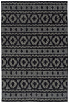 Kaleen Rugs Ayrlies Garden Collection AGC01-38 Charcoal Area Rug