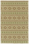 Kaleen Rugs Ayrlies Garden Collection AGC01-50 Green Area Rug